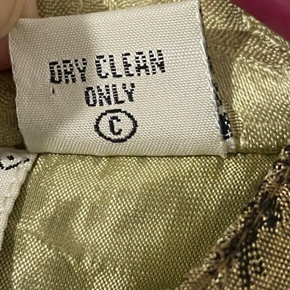 Vintage Flashback Womens Jacket L Patchwork Textured Embroidered Boho Glamour - Picture 7 of 9